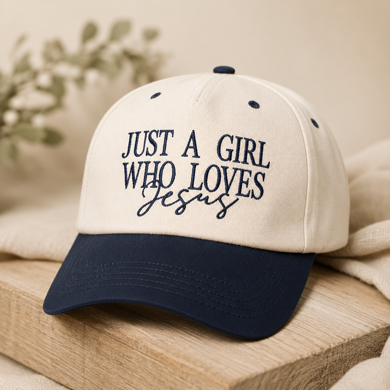 Just A Girl Who Loves Jesus Hat