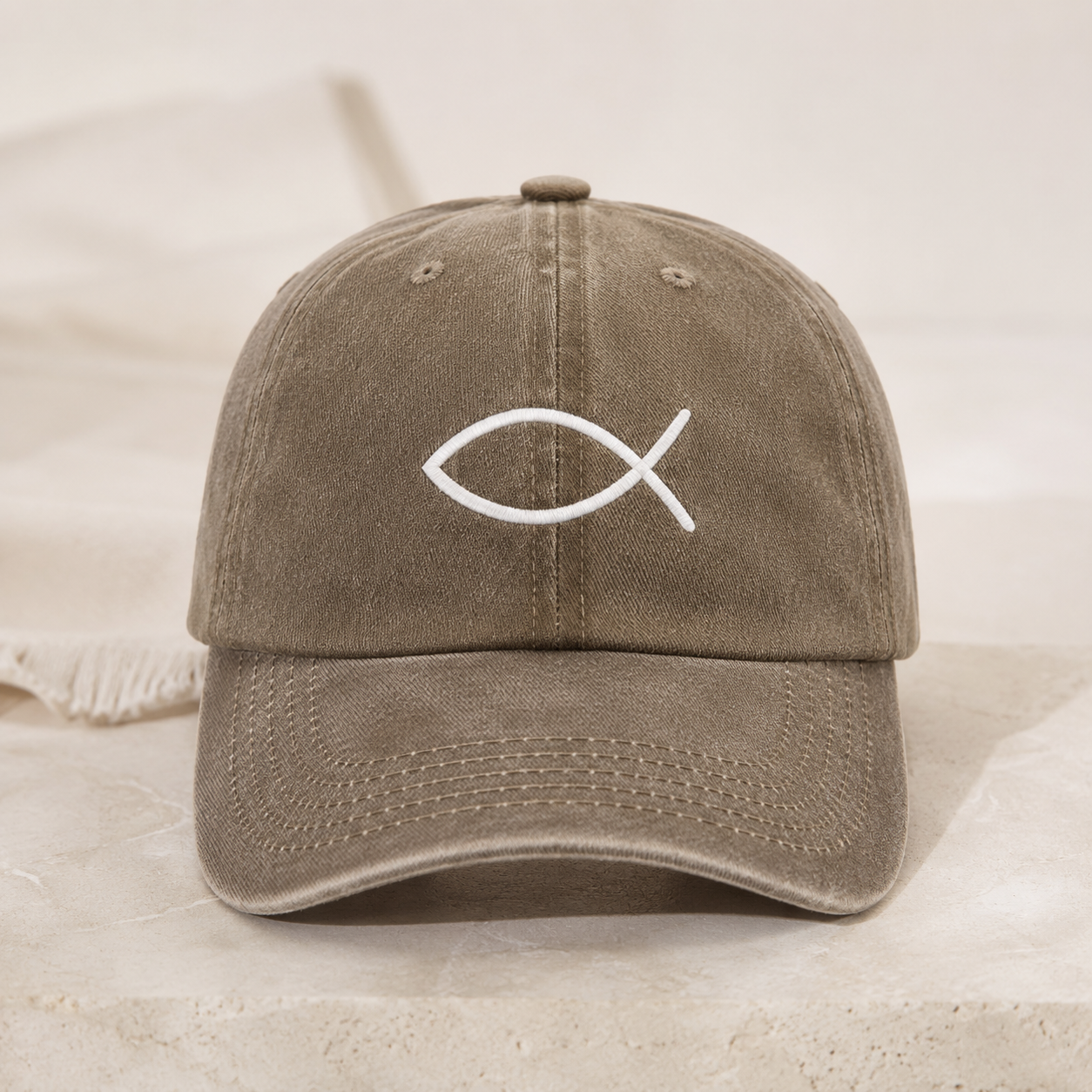 Ichthys "Christian Fish" Hat